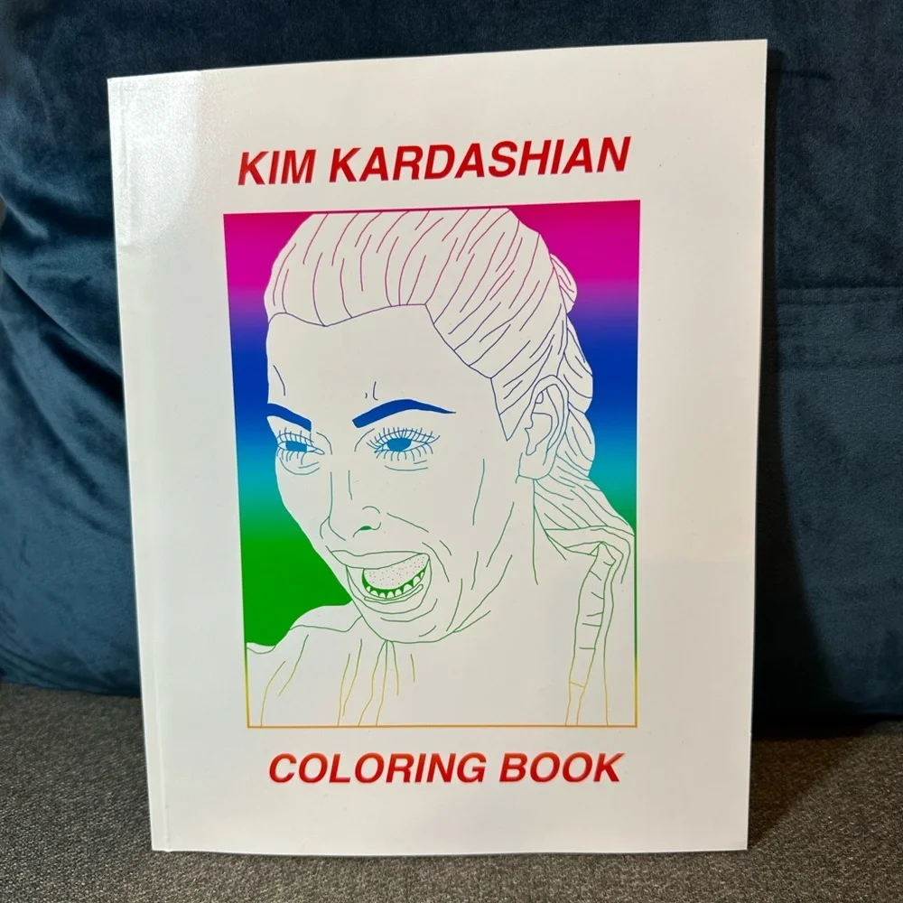 Big Cartel - Kim Kardashian Adult Coloring Book by Christina Lee